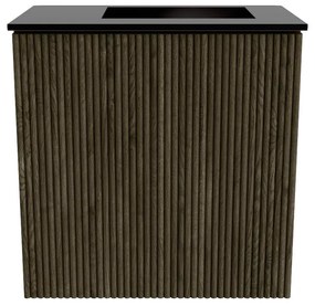 Mondiaz Joya 40cm toiletmeubel shadow met wastafel faye rechts 1 kraangat urban