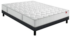 Ensemble matras met veren l'Illustre + beddenbodem