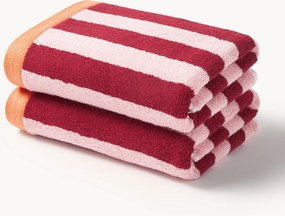 Gestreept handdoek Alva, in verschillende formaten