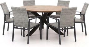 Diningset Manifesto | 6 personen | Tuinset teakhout | 7-delig | Kees Smit Tuinmeubelen