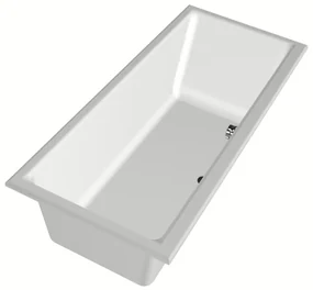 Xenz Kristal ligbad acryl 170x75x45cm wit glans