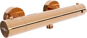 Mexen Kai thermostatische douchekraan, roze goud - 77100-60