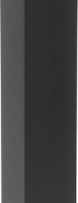 Smart staande buitenlamp zwart 65 cm IP44 incl. Wifi GU10 - Baleno