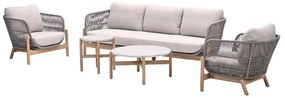Garden Impressions Aberdeen lounge set 5-delig - grey sand