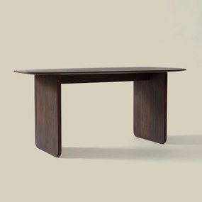 Organische Tafel Walnoot Bruin 180 Cm - 180 X 90cm.