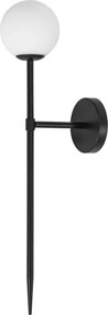Wandlamp zwart modern 52cm APP577-1W