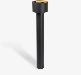 Leeds Tuinlamp Zwart 65cm Tuinverlichting Zwart Geïntegreerde LED
