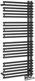 Aqualine Tubini handdoekradiator 50x113cm 529W antraciet