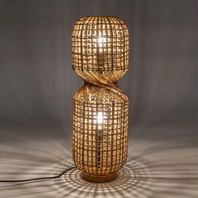 Kare Design Aloha Staande Lamp Riet Retro 67 Cm
