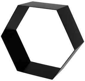 Duraline Schap Hexagon Metaal 1.5mm 32x28x12cm Zwart 1198126