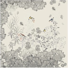 Gewassen linnen tafellaken monochroom