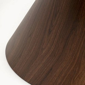 Kare Design Cono Ronde Eettafel Travertinlook - 120 X 120cm.