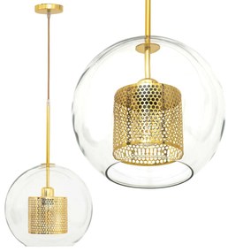 Hanglamp goud loft APP555-1CP 25cm