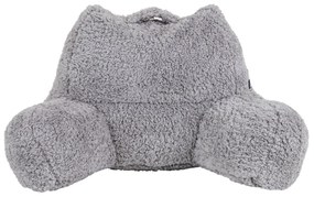 Teddy Fleece Chill Kussen - Grijs