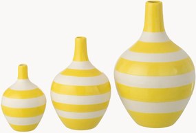 Decoratieve vaas Streifen, H 32 cm, 3-delig