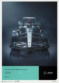 Kunstdruk Mercedes-AMG Petronas F1 Team - F1 W15 - 2024, Automobilist