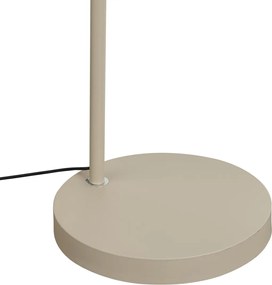 Japandi buiten vloerlamp beige met kap van touw  IP44 - Arc Jayla