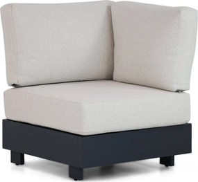 Hoek loungeset 5 personen Aluminium Zand/Beige  Santika Furniture Santika