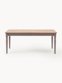 Uitschuifbare houten eettafel Eton, handgemaakt, 180 - 230 x 95 cm