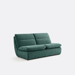 ERABLE 2-zits bank van reliëffluweel