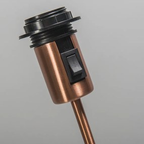 Moderne tafellamp koper verstelbaar - Parte Design, Modern Binnenverlichting Lamp