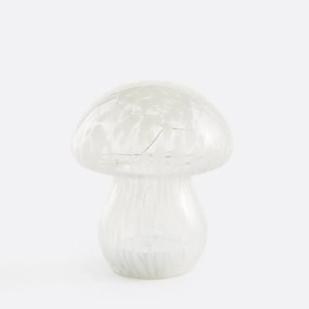 Decoratieve glazen ledlamp in paddenstoelvorm Onoki