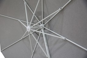 Zweefparasol  3.5m S2 Excellent (excl. voet) Grijs-antraciet Camello Luna