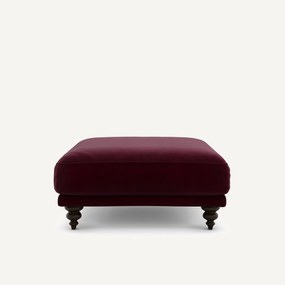 Voetenbank in fluweel, Lazare