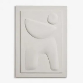 Decoratief Canvas 100x140 Cm Met Reliëf Quelio B - Sklum