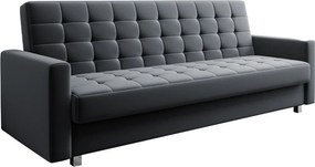 Slaapbank Decatur 105, Aantal zitplaatsen: 3, Aanwezig, 95x216x90cm, 67 kg, Poten: Metaal
