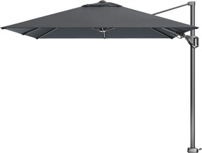 Platinum Voyager Vierkante Zweefparasol T2 2,7x2,7 m. - Faded Black