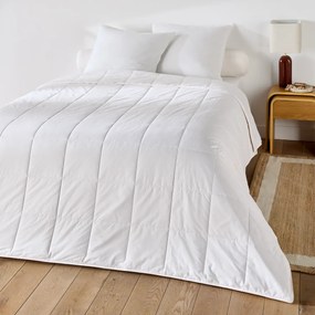 100% zijden dekbed, katoenen overtrek