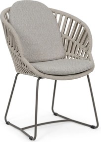 Tuinstoel Rope Taupe-naturel-bruin Santika Amara  mocha