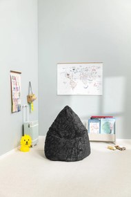 BeanBag Fluffy L - Zwart