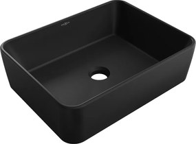 Mexen Catia Opbouwwastafel 48 x 37 cm, zwarte mat - 21314885