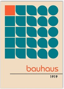 Poster Bauhaus 1919