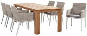 4 Seasons Outdoor | Samode 170 cm  Tuintafel    houtkleur weerbestendig