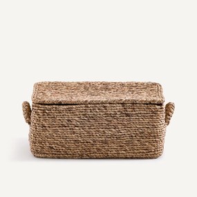 Rechthoekige geweven mand van waterhyacint, LIAN