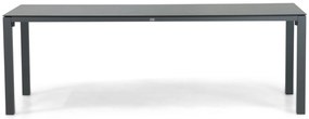 Tuinset 6 personen 220 cm Aluminium/textileen Grijs Hartman Sitges/Mateo