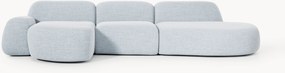 Modulaire bouclé hoekbank Wolke (4-zits)