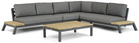 Loungeset 6 personen Aluminium Grijs 4 Seasons Outdoor Empire/Riviera