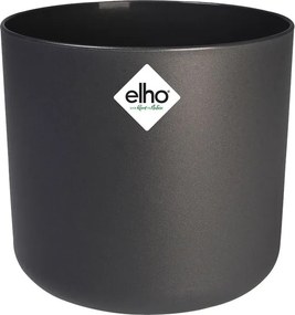 elho B.for Soft Rond 30 - Antraciet (Zwart) - Diameter 30 x H 28 cm - Ideaal voor binnen - 100% gerecycled