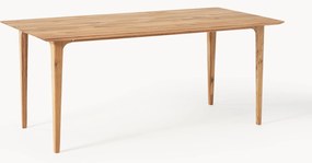 Eettafel Archie van eikenhout, in verschillende formaten