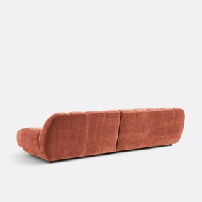 Vintage ribfluwelen hoekbank, Nuria