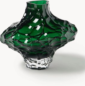 Mondgeblazen glazen vaas Canyon, H 23 cm