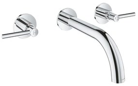 Grohe Atrio M-size 3-gats wandmengkraan chroom 20662000