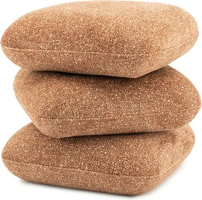 By-Boo Pillowscape Gestapelde Poef Caramel