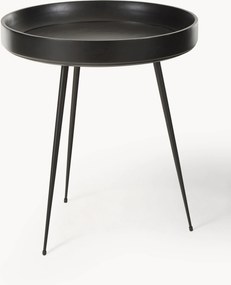 Ronde bijzettafel Bowl van mangohout
