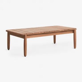 Rectangulaire Tuintafel 110x60 Cm Van Acaciahout Ribeira Acacia Bruin - Sklum