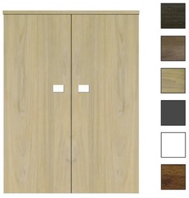 Sanicare Q5 kolomkast 67x90x32cm grey-wood